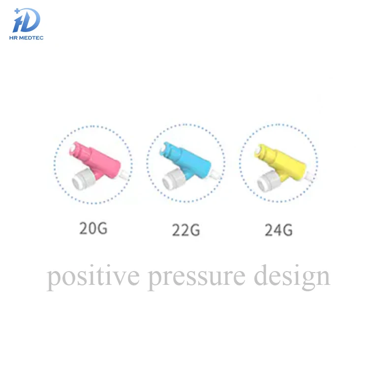 Disposable Nursing Closed Positive Pressure Needlelock I.v. Cannula Y