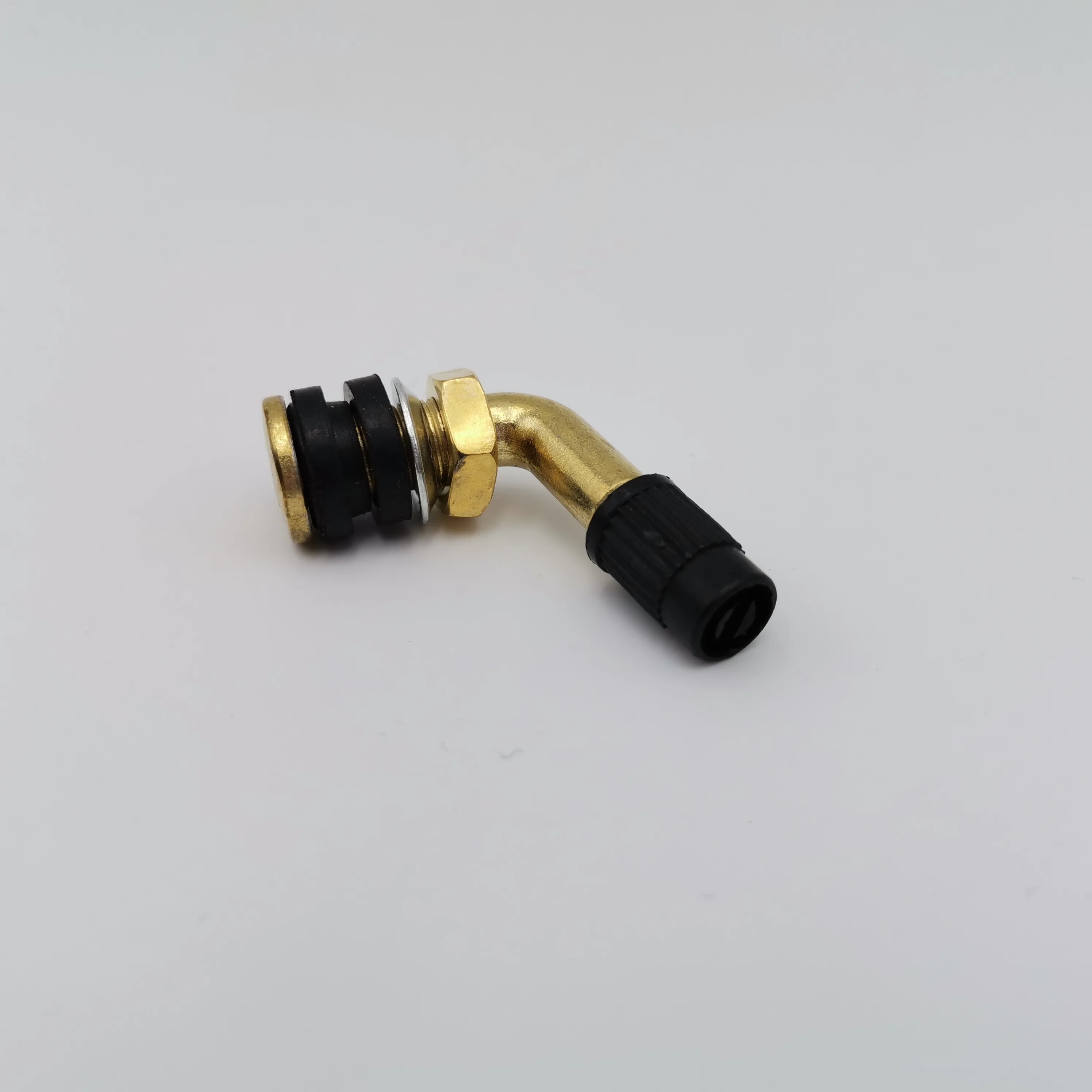 Universal 90 Degree Angle Bent Tyre Valve Metal Brass Bolt In Valve