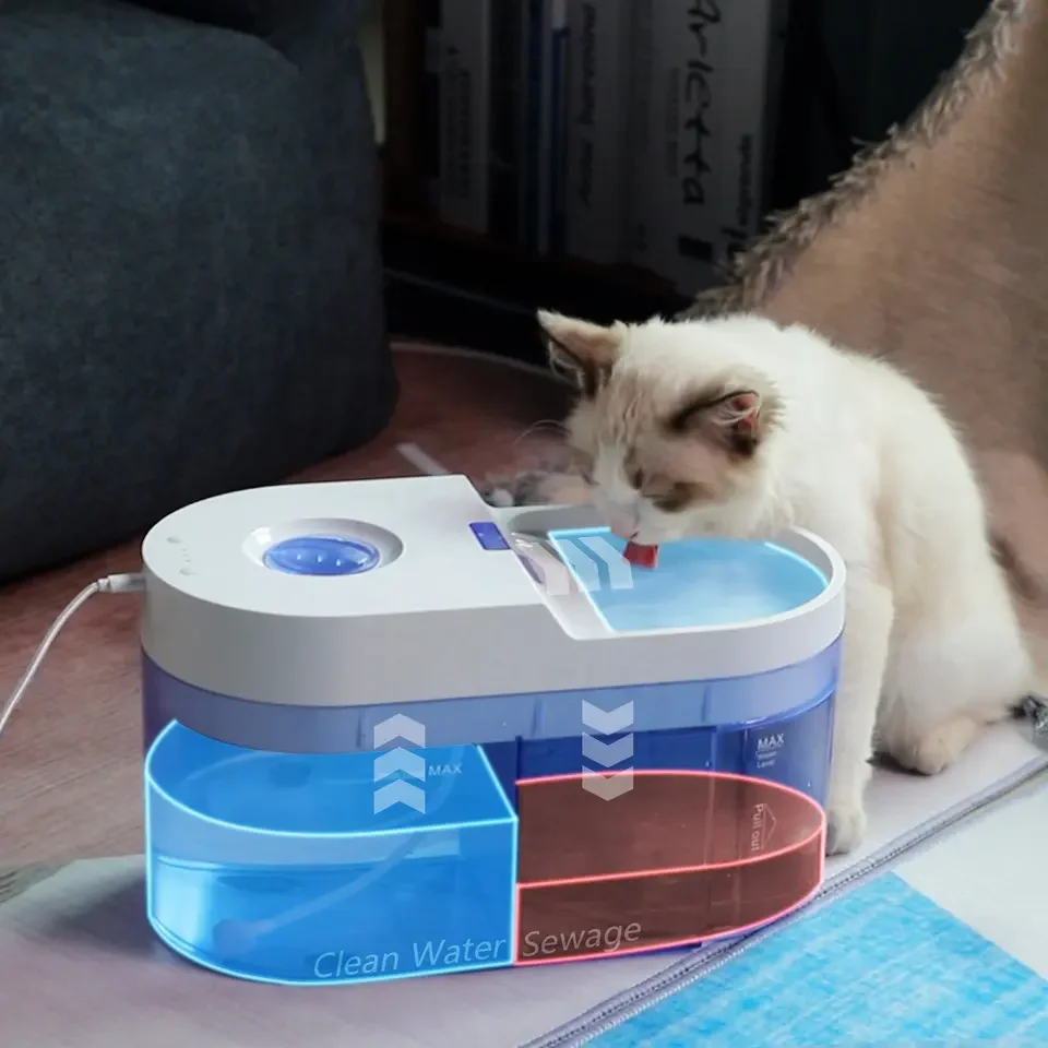 Wholesale Intelligent Automatic Cat Fountain Sewage Separation Free ...