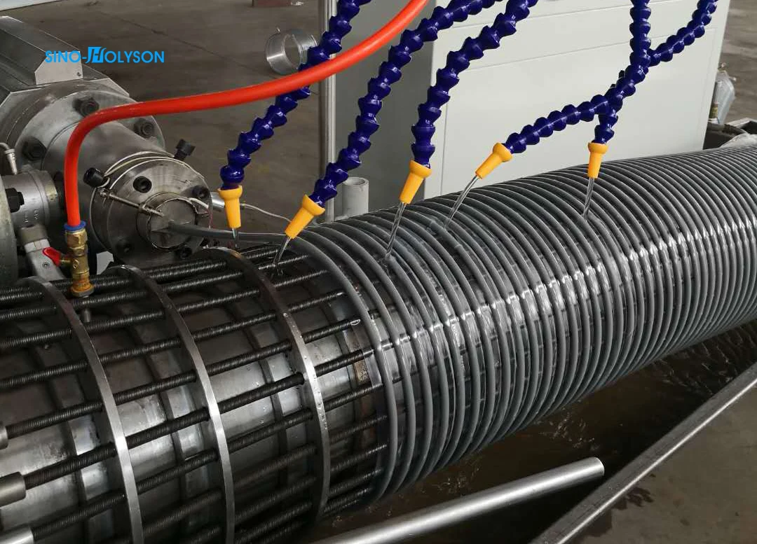 Sinoholyson Hsj65 Pvc Flexible Spiral Hose Making Machine Buy Pvc