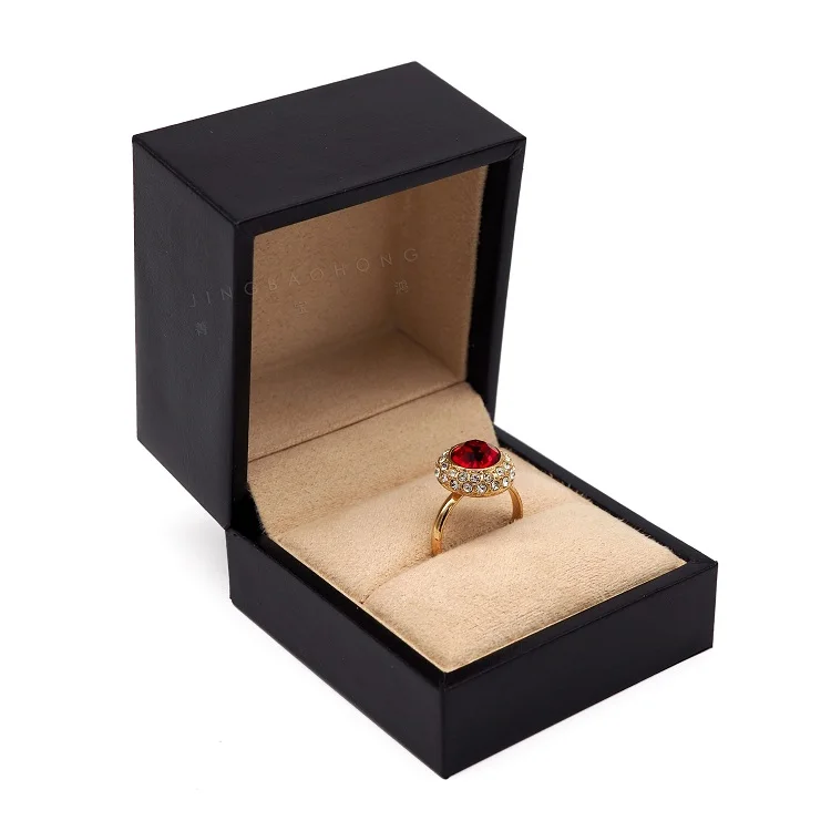 gold ring with box