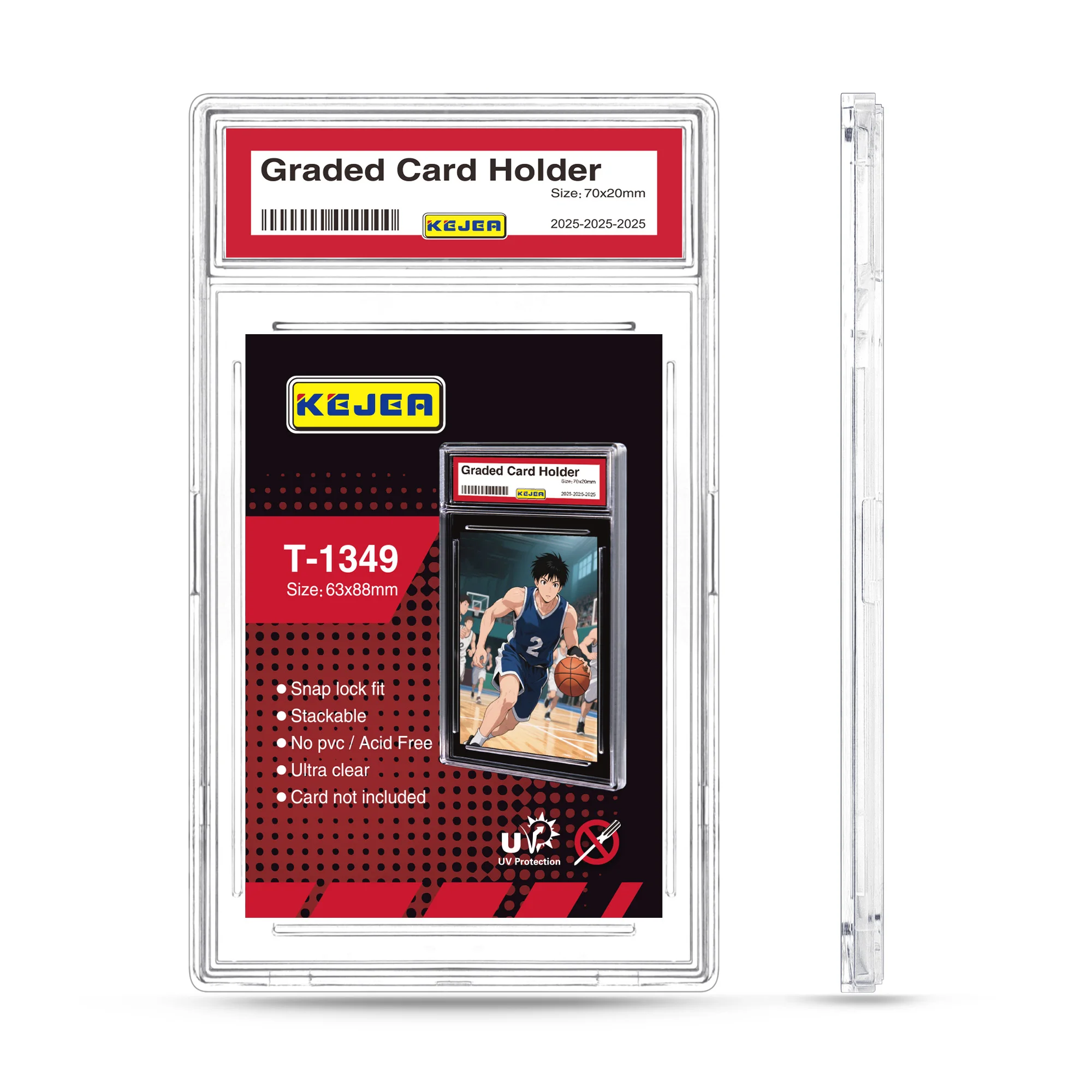 wholesale graded card cases Case (2-Row) and high Wholesale Premium 4 Row Graded