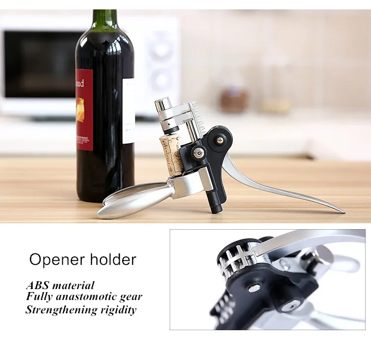 Screwpull Wine Opener Parts Wine Bottle Opener Corkscrew Kit With Foil