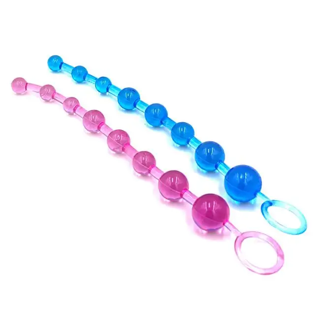 Extra Long Anal Beads For Beginner Flexible Stimulator Anal Dildo Massager Anal Sex Toys Butt 