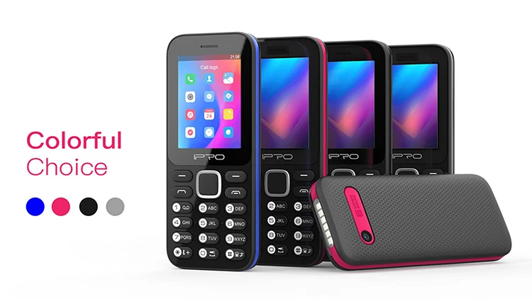 IPRO P1 Custom Built 2500mAh Cell Phones Cheap  Key Pad  Mobile Phone For Africa
