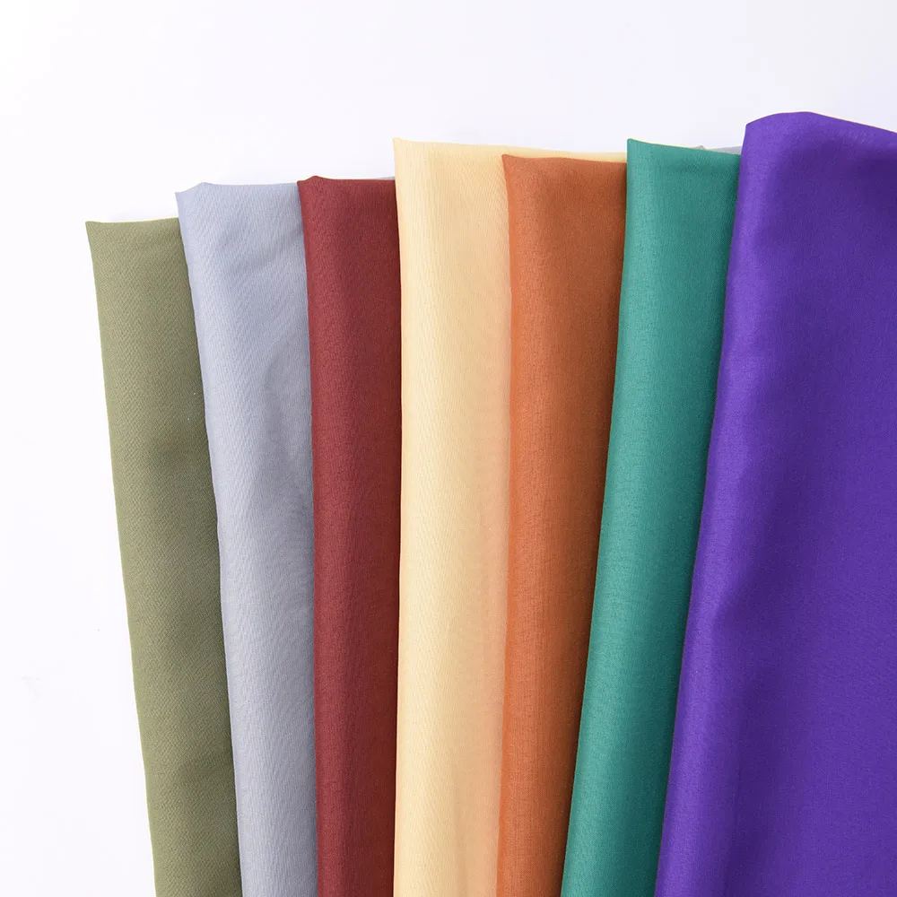 New Style 190t Waterproof 100 Polyester Pongee Pocketing Lining Fabric