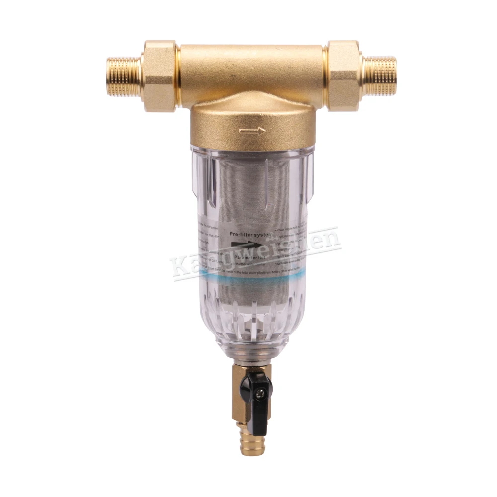 Household Water Pre Filter With Pressure Gauge Buy Pre Filter With