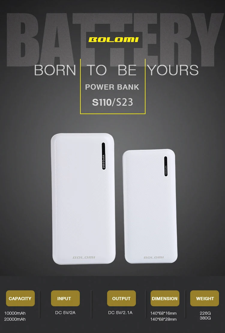 electronics Ultra slim custom logo power banks 20000mah powerbank promotion charger 10000mah power banks - ANKUX.COM