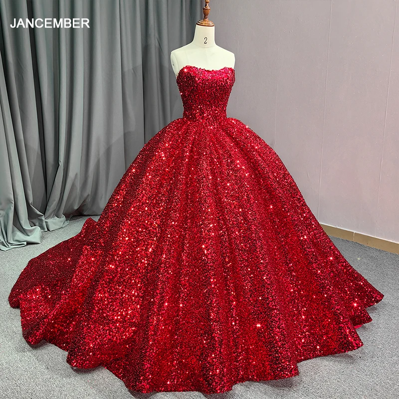 Wholesale Crystal equins Ball Gown,1 Piece