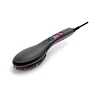 BY-621 Hot selling RYACA Newest Electric Hair Straightener Brush with LED display Keratin hair straightener