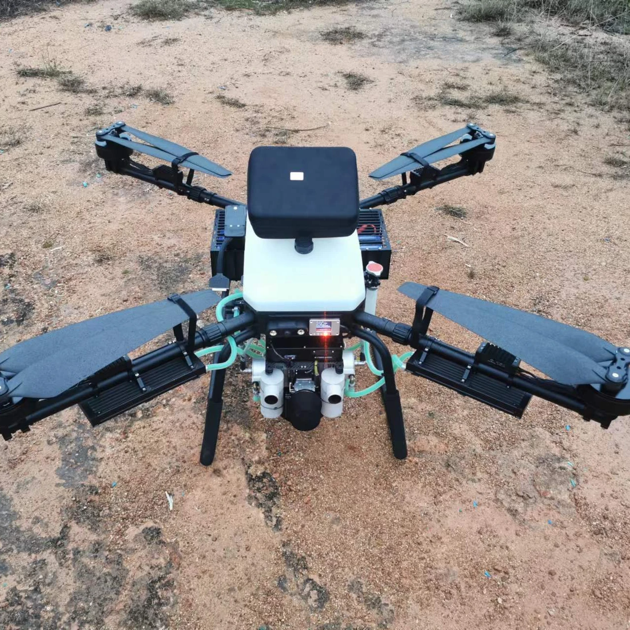 Kubota Dc70 Agricultural Machinery Equipment Drone Spray Helicopter