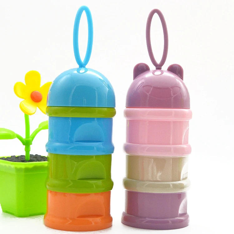 portable snack milk powder container