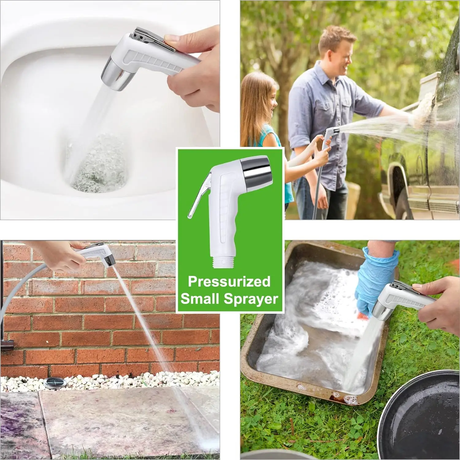 Shower Rooms Accessories China Douche Kit Water Jet Spray Portable Bidet Shower Sprayer Portability manufacture