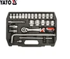 YATO Labor-Saving Screwdriver Kit Socket Wrench Set 25Pcs Box Tool Socket Set