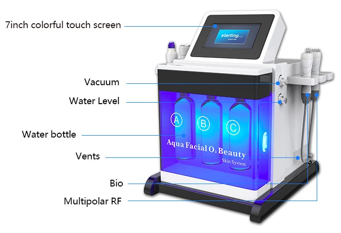 water aqua dermabrasion peeling machine