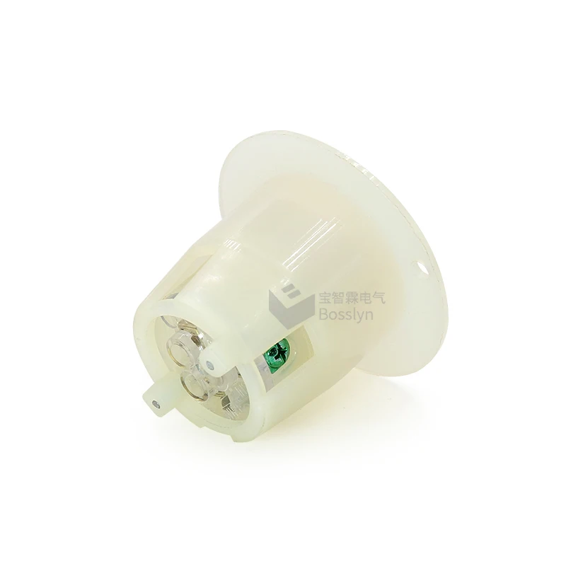 15A 250V 3 Prong NEMA 6-15P Flanged Inlet Straight Blade AC Power Plug