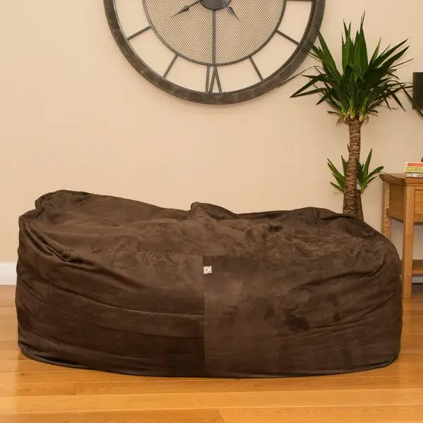Giant Bean Bag Bed For Adults Fill Foam Big Chair Cozy Sofa Xl Bean Bag