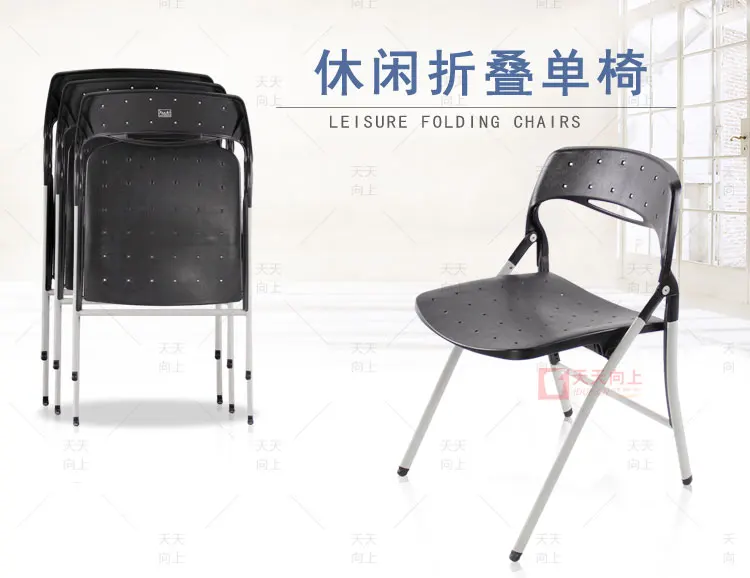 Fixed Wholesale Folding Chairs Multi-Purpose Plastic Church Chair Lightweight Lecture Chair