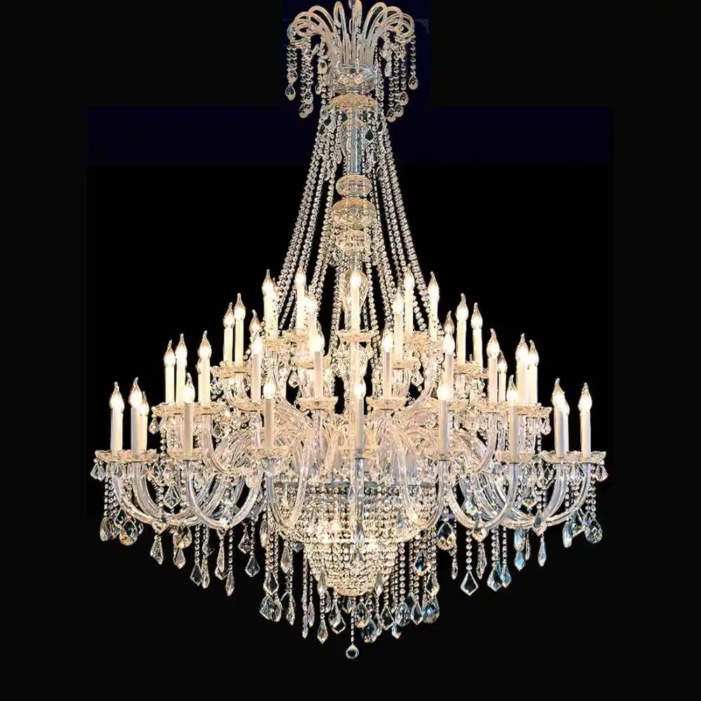 Modern Luxury Hotel Villa Maria Theresa K9 Large Crystal chandelier