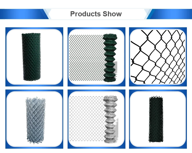 6ft X 50ft Galvanized Steel 9 Gauge Heavy Duty Industrial Chain Link