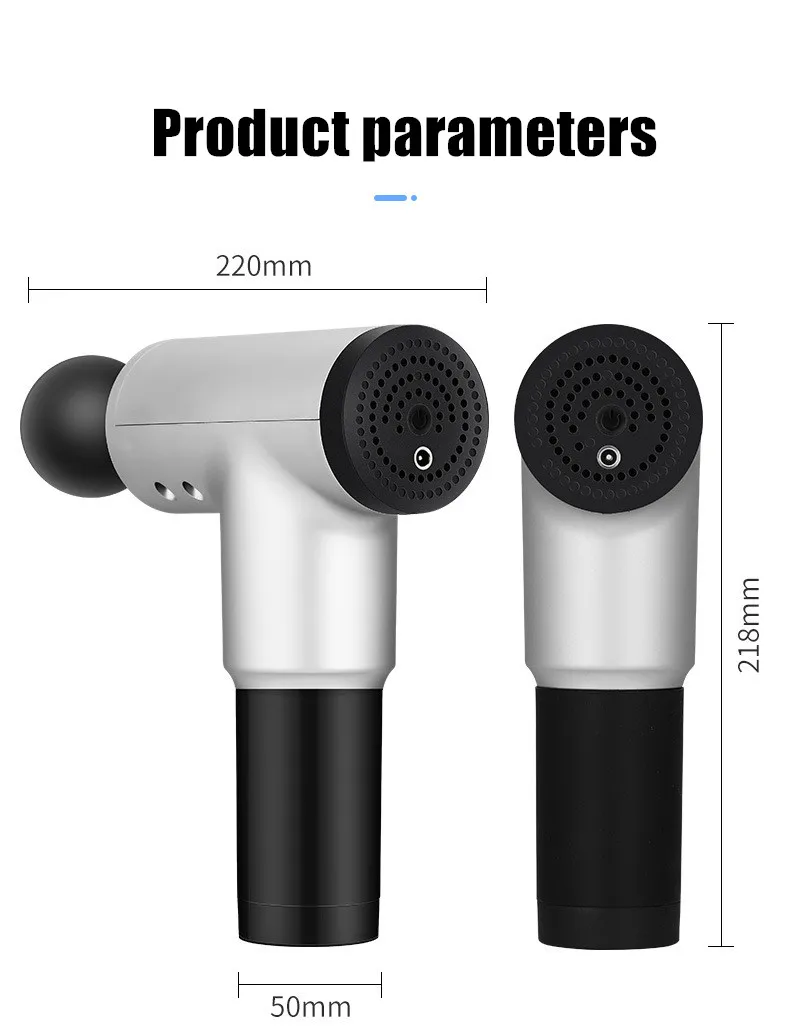Latest Cordless Full Body Deep Muscle Massage Gun Vibration Pistool Percussion Massager Therapy Musculo Relaxy Recovery Pistolet