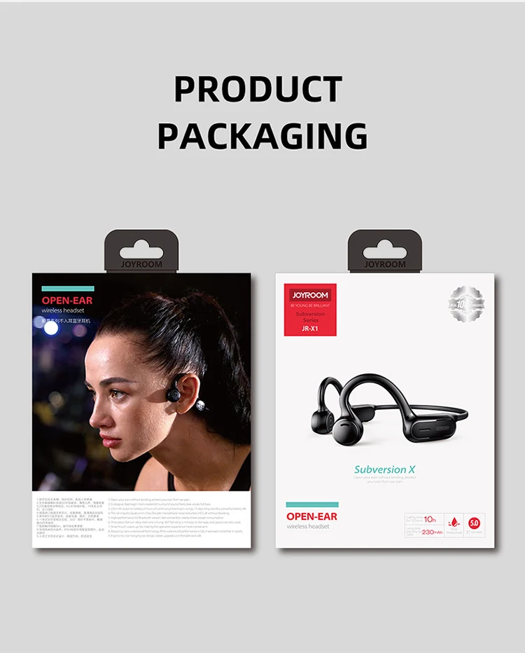 JOYROOM JR-X1 open-ear neckband IPX4 Waterproof wireless headset - ANKUX.COM