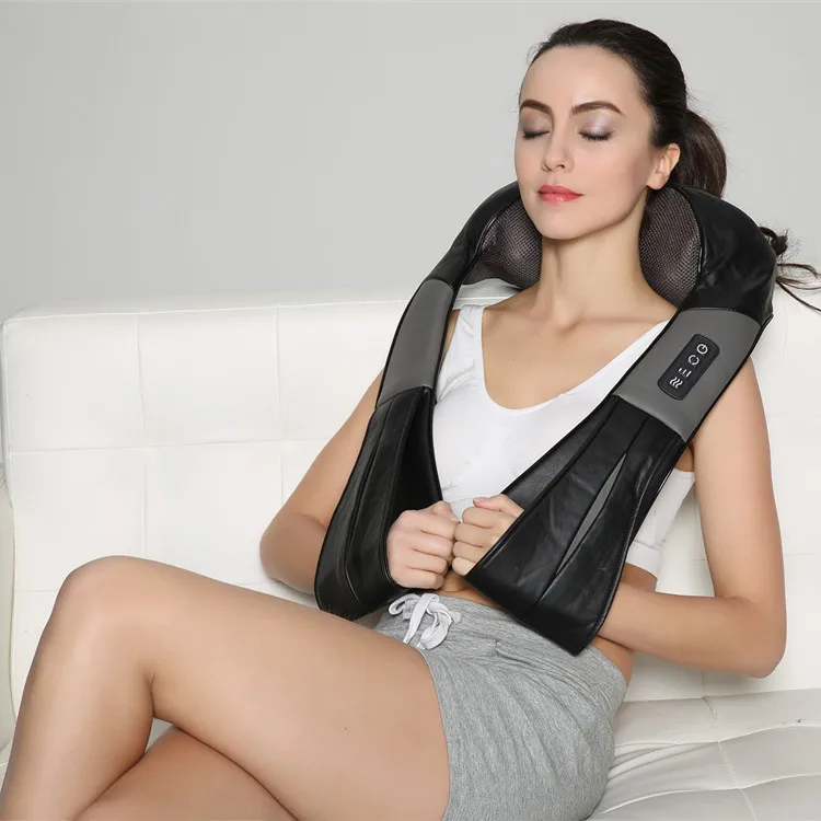 
Customizable Heating Portable Intelligent Back Neck Handheld Massager 