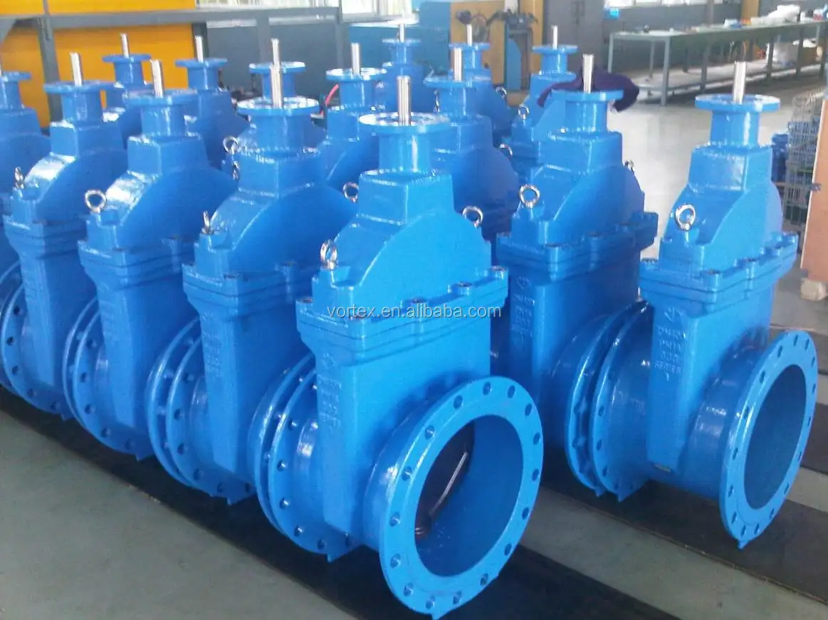 Resilient seat Gate Valve for HDPE pipe, View Resilient Gate Valve ...