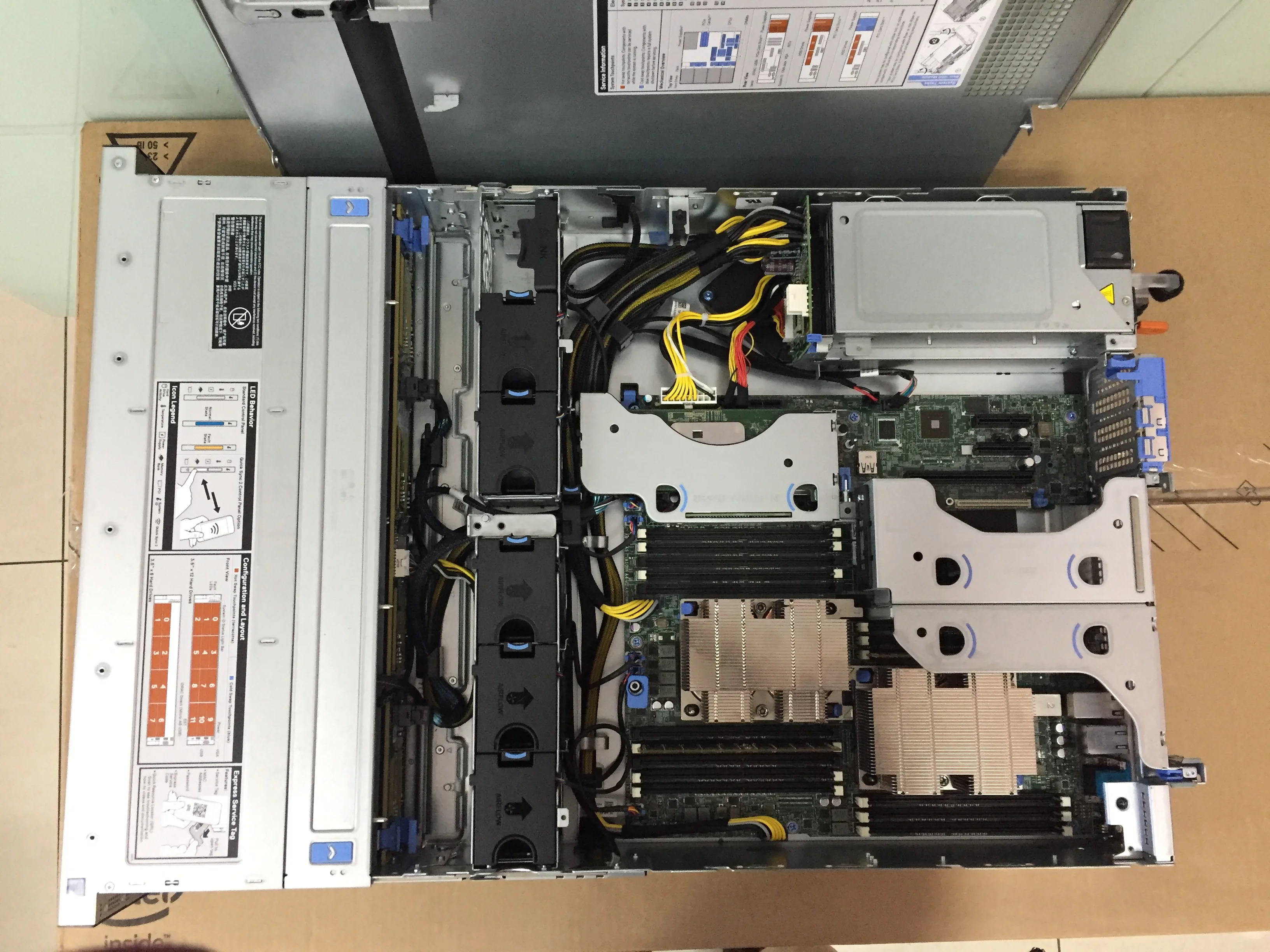 high quality dell poweredge r640 intel xeon gold 6140m 2.