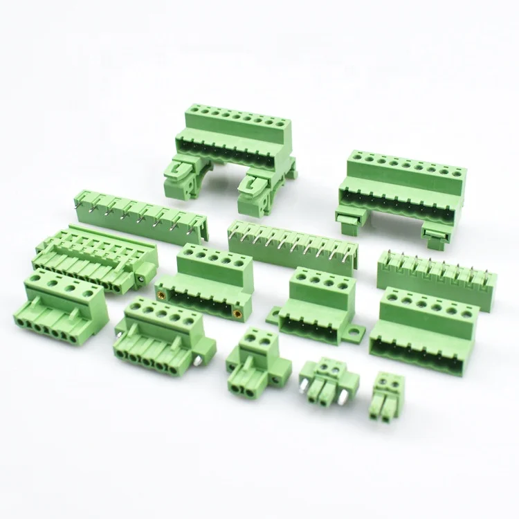 35mm Pitch Male And Female Pluggable Straight Angle Pin Pcb Terminal Block Connectors Buy Pcb 8062