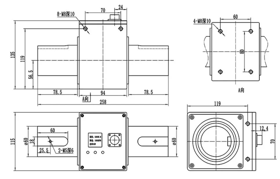 Calt Torque And Force Sensor 200nm Dyn200 Lcd High Speed Dynamic 100nm