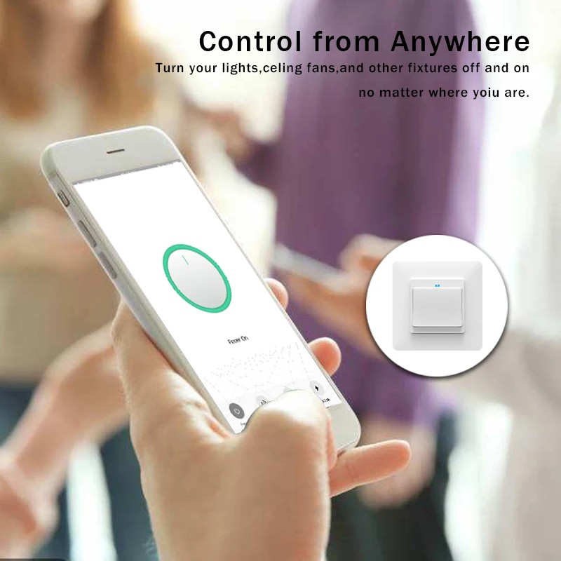 2020 Newest Technology Smart Life App Remote Control EU Smart Wifi Switch