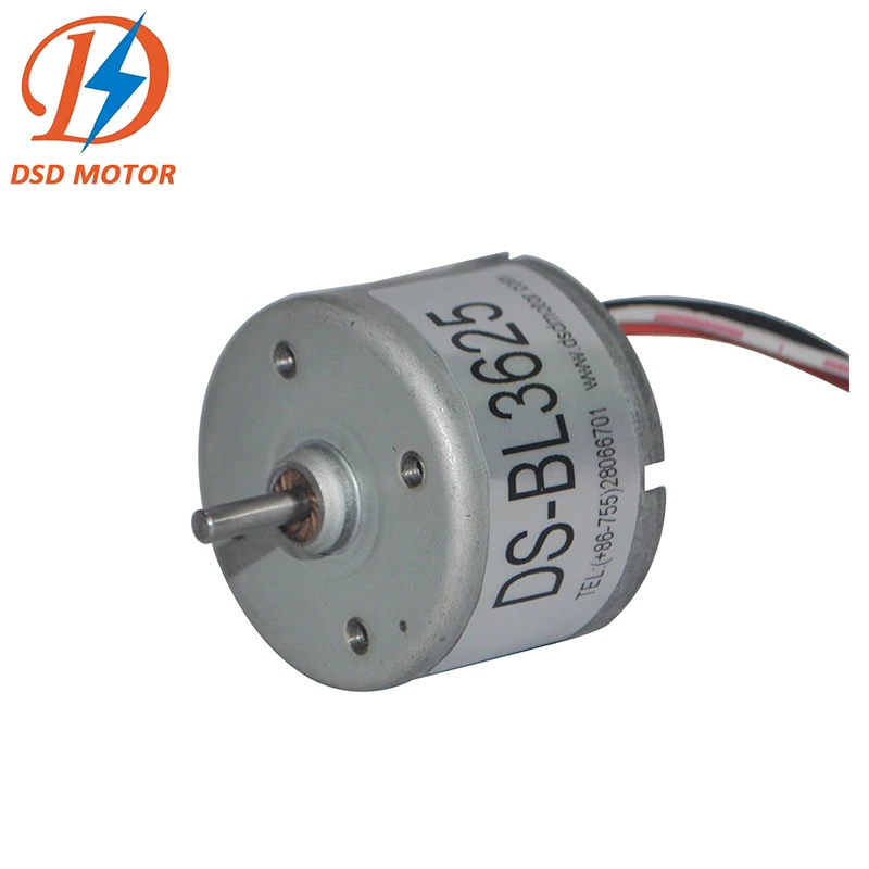 Brushless DC Motors for sale BL3625 DC 6V pancake dc motor high torque long life factory