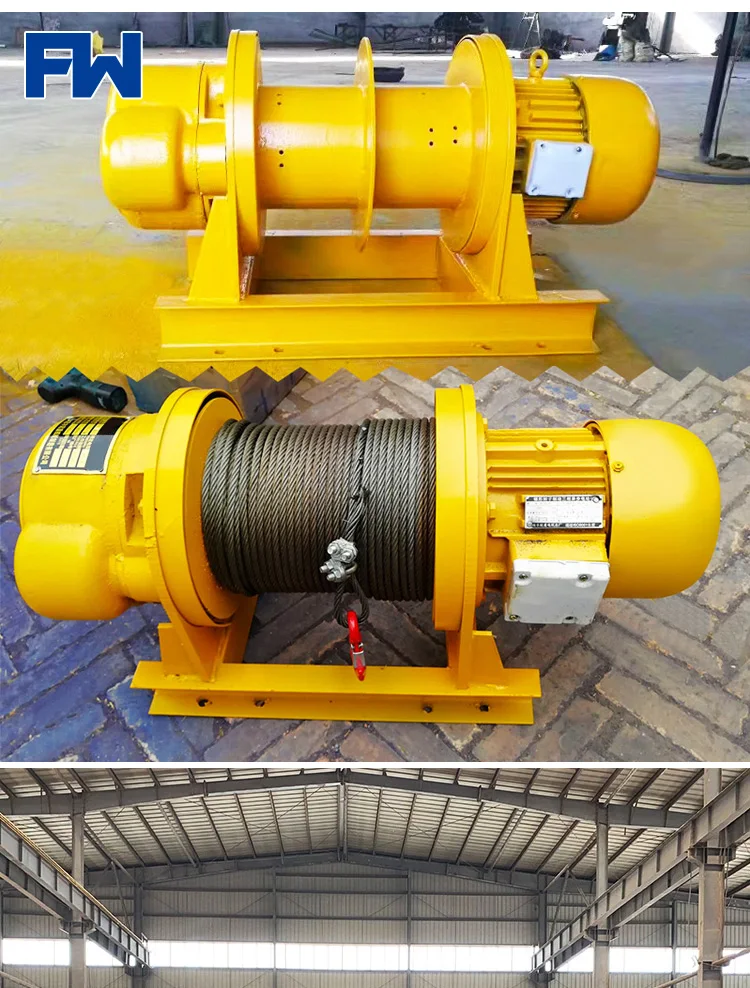 construction electric winch 2t