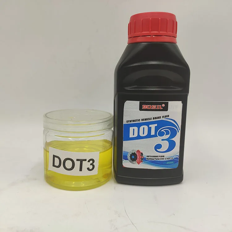 Truck Auto Sae Msds Car Hydraulic Dic Dot 3 Brake Fluid Base Oil