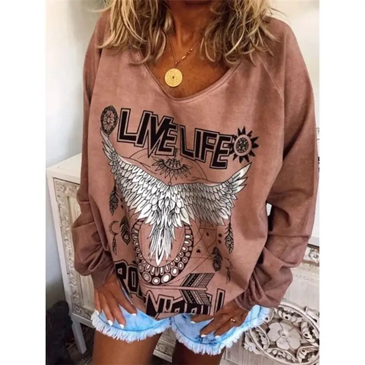 

Women Top,1 Piece, White,gray,blue,brown