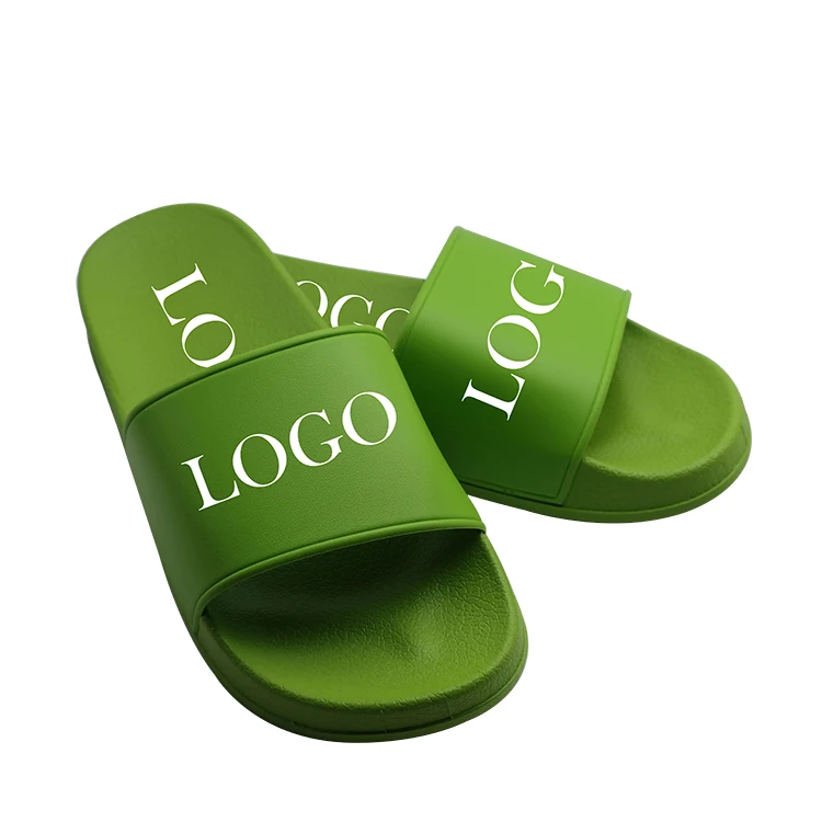 Wholesale Factory Price Black Unisex Men Women Custom Logo Blank Slides Slippers Footwear