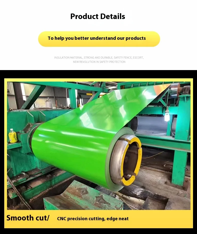 Manufacturer's Durable Color Steel Coil 100 Color Options for Printing & Coating Durable Metal Plate