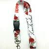 Cheap Promotion Custom Polyester Heat-transfer Key Lanyard Strap Neck For Keys ID Card Phone USB Badge Holder