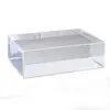Custom Perspex Solid Acrylic Cubes Clear Acrylic Riser Block