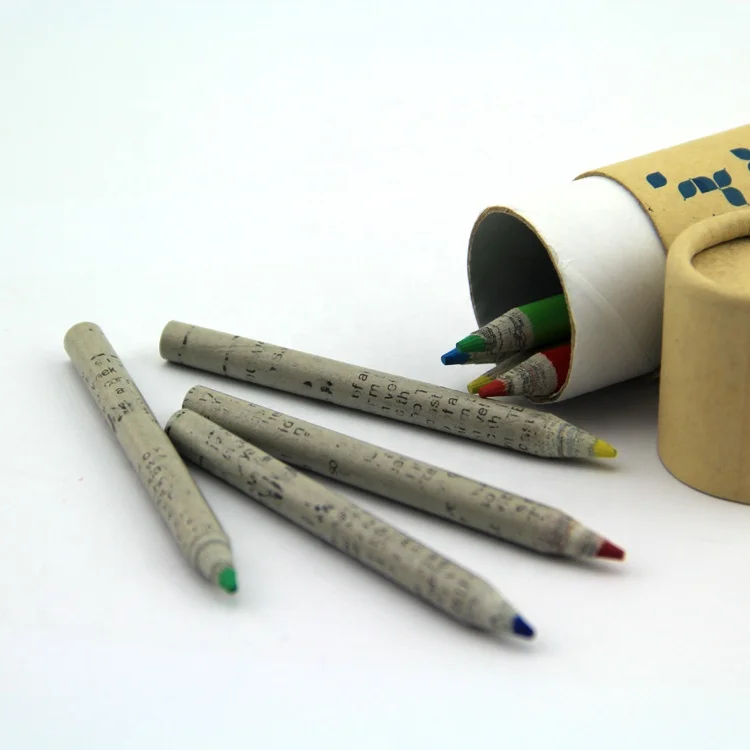 12 Colors Two Tip Plastic HB 2B Promotional Color Pencil_voghion.com