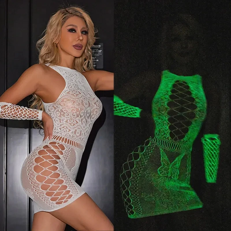 ultra sexy plus size lingerie LuminoGlow Lingerie: Glow in the Dark Lingerie main image 1