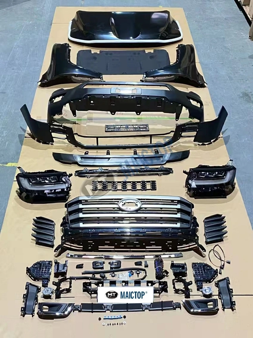 Maictop Car Accessories Front Bumper Facelift Body Kit For Land Cruiser