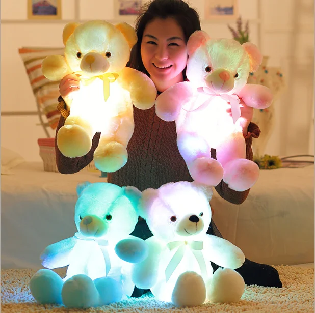 led teddy bears