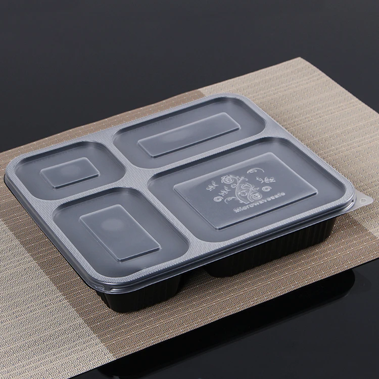 M458 Plastic Disposable 4 Compartment Microwave Food Container Buy 4