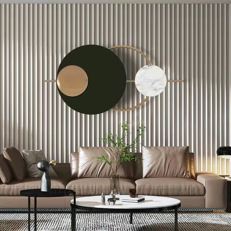 Metal Art Round Circle Iron Metal Decoration Items Iron Metal Wall