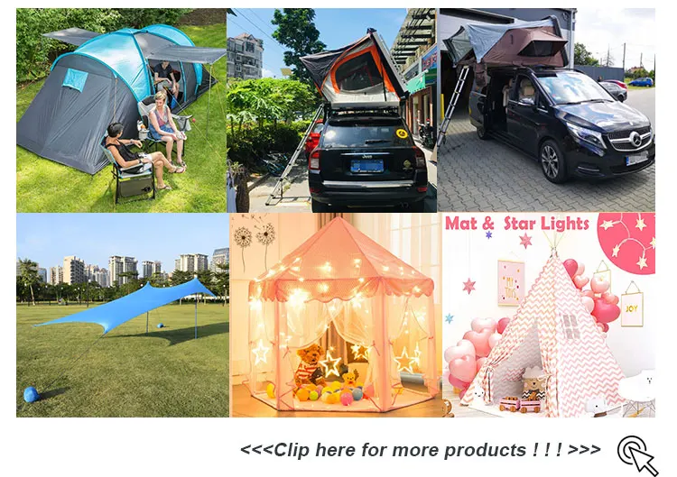 High Quality Waterproof Camping Rain Shelter Sunshade Suv Car Rear Tent