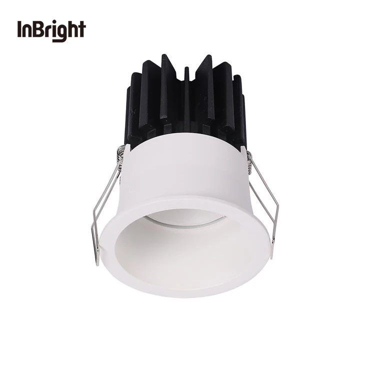 Rohs china anti glare indoor home clothing store ip44 adjustable ceiling recessed small mini black design led spotlight ceiling