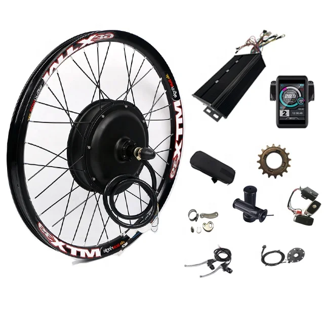 MTX39 3000W DC Brushless Hub Motor Electric Bike Conversion Kit