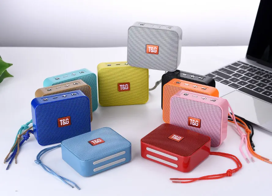GOOD Price Mini Speaker T&G 166 Portable Speaker BLE5.0 Card TWS Bass Wireless Speaker - ANKUX.COM